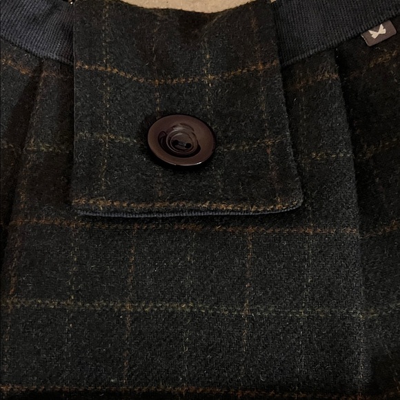 Unique Dark Navy Blue Plaid Women's Shoulder Bag - Picture 5 of 11